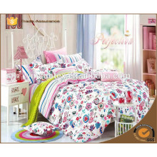love print,duvet cover 245*210 ,100 ployester bed sheets